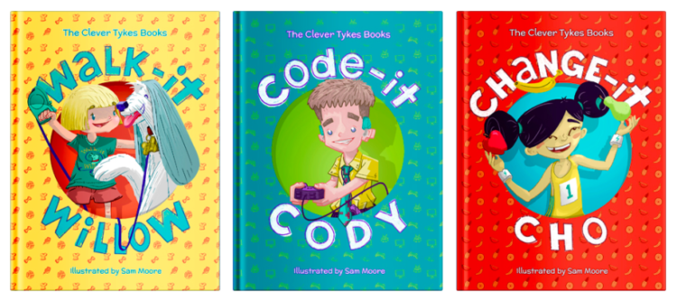 Clever Tykes books covers