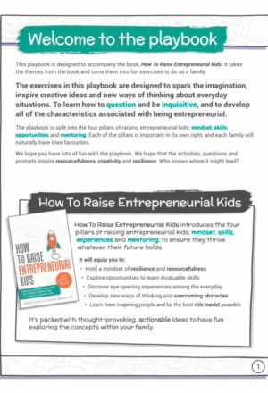 How To Raise Entrepreneurial Kids: PLAYBOOK - gift purchase - Image 3